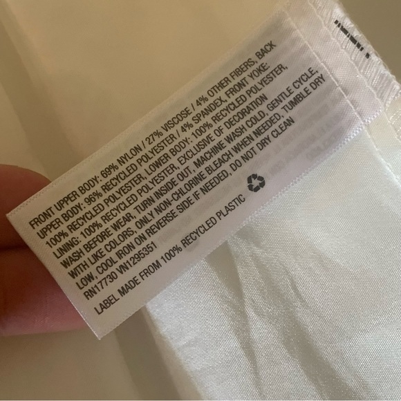 🤍 Cat & Jack White Lace/Tulle Dress - Girls Size XS (4/5) - Like New, Worn Once - Picture 5 of 5